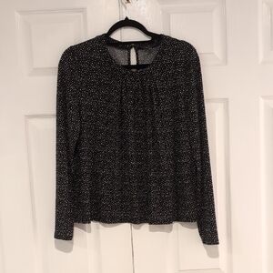 Adrianna Papell Black and White Blouse - M